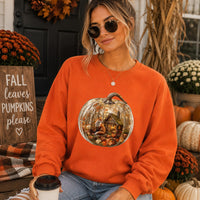 Cozy Pumpkin Fox House Sweatshirt