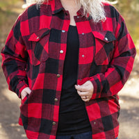 IN STOCK Norah Plaid Shacket - Buffalo Plaid