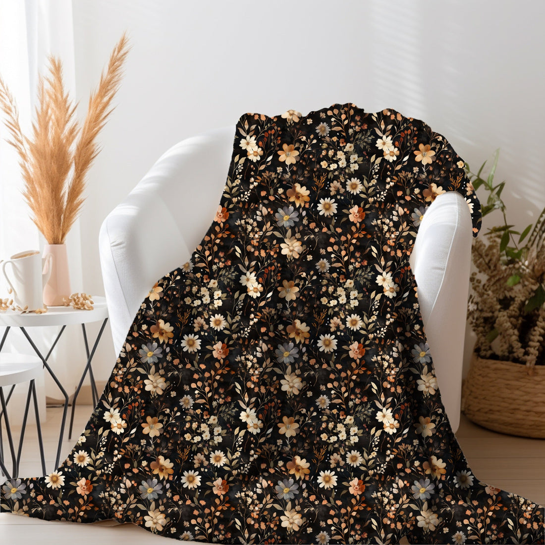 Floral Dusk 50x60 Blanket | Run Ends 6/30 | ETA 42 days