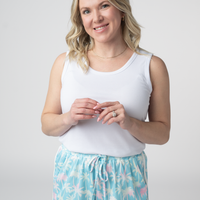 IN STOCK Nova Summer Shorts - Aqua Palm