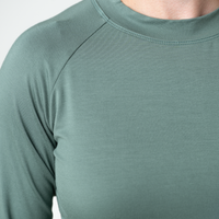 IN STOCK Blair Long Sleeve Top - Dusty Jade
