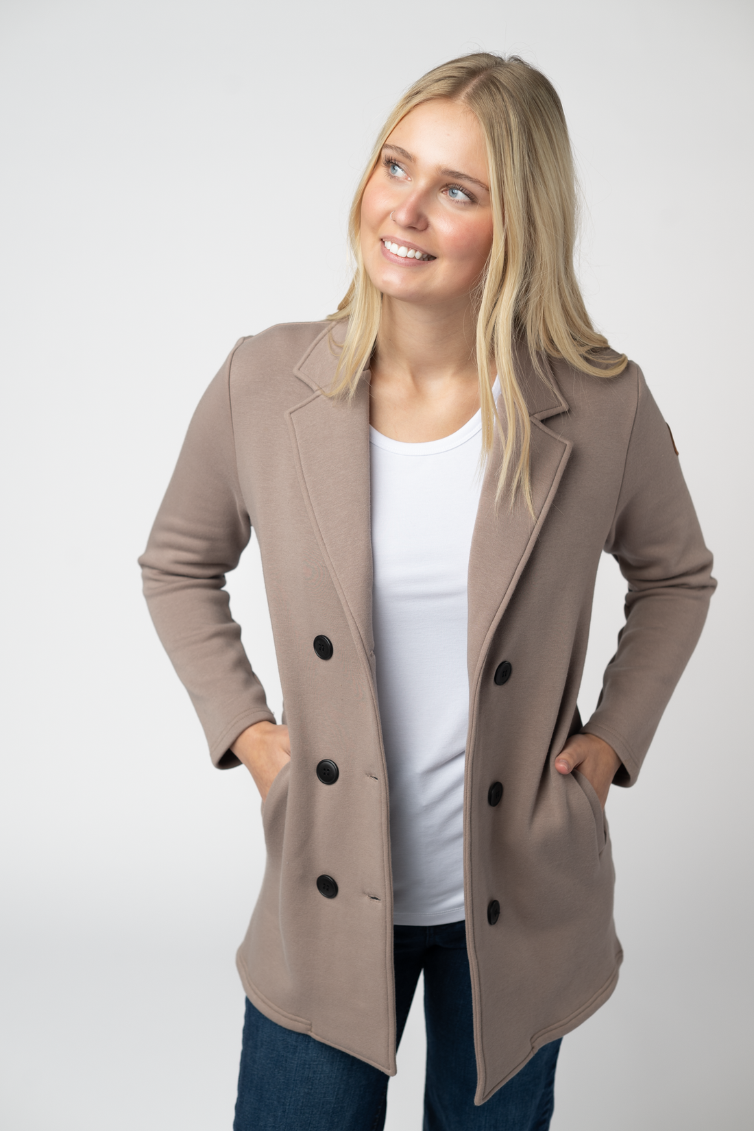 IN STOCK Scarlett Sweater Jacket - Mocha