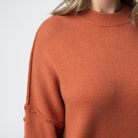 IN STOCK Aurora Cozy Sweater - Pumpkin Spice