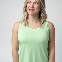 IN STOCK Noelle Tank - Lime