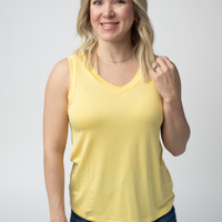 IN STOCK Noelle Tank - Lemon