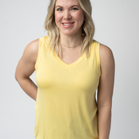 IN STOCK Noelle Tank - Lemon
