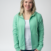 IN STOCK Fullzip Hoodie - Aquamarine