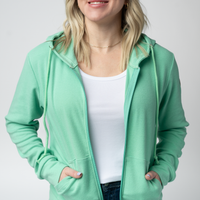 IN STOCK Fullzip Hoodie - Aquamarine