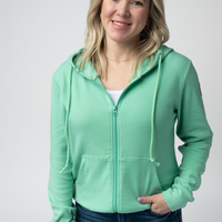 IN STOCK Fullzip Hoodie - Aquamarine