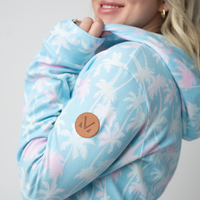 IN STOCK Fullzip Hoodie - Aqua Palm