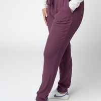 IN STOCK Corrine Joggers - Plum
