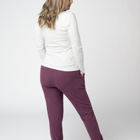 IN STOCK Corrine Joggers - Plum