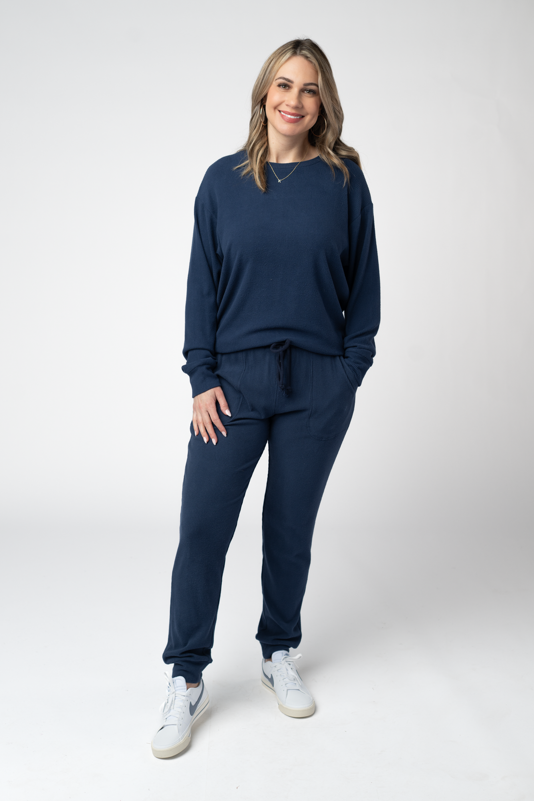 IN STOCK Corrine Joggers - Navy
