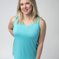IN STOCK Noelle Tank - Aqua