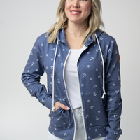 IN STOCK Fullzip Hoodie - Nautical Navy