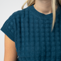 IN STOCK Kelly Knitted Top - Teal