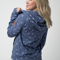 IN STOCK Fullzip Hoodie - Nautical Navy