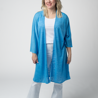 IN STOCK Ellie Cover-Up Kimono - Light Blue