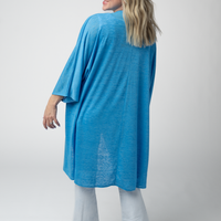 IN STOCK Ellie Cover-Up Kimono - Light Blue