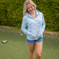 IN STOCK Fullzip Hoodie - Aqua Palm