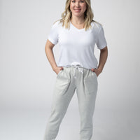 IN STOCK Corrine Joggers - Light Grey