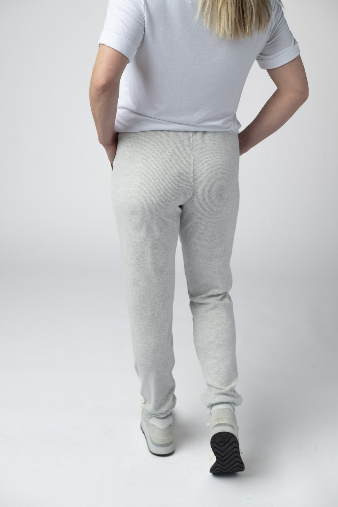 IN STOCK Corrine Joggers - Light Grey