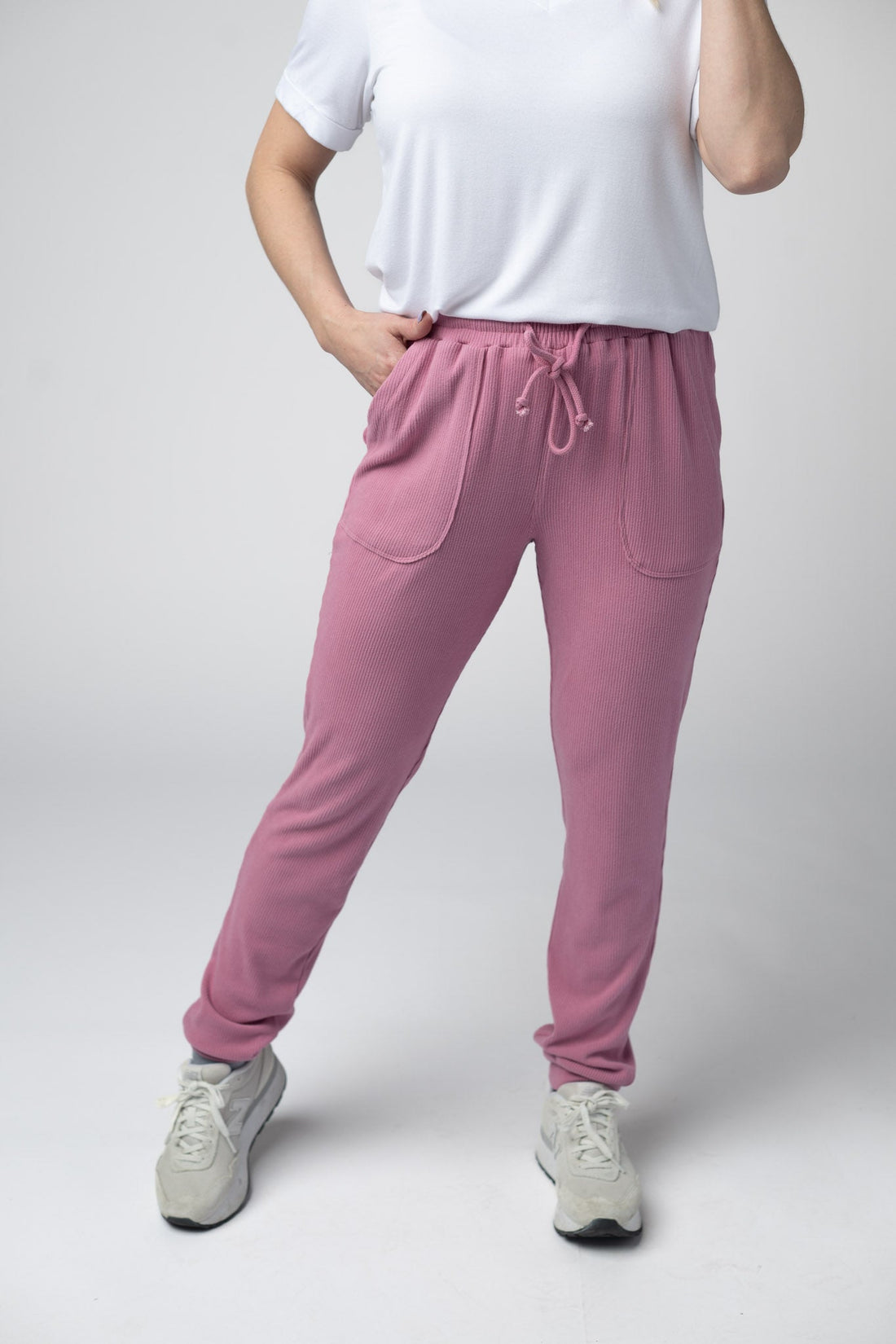 IN STOCK Corrine Joggers - Rose