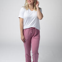 IN STOCK Corrine Joggers - Rose