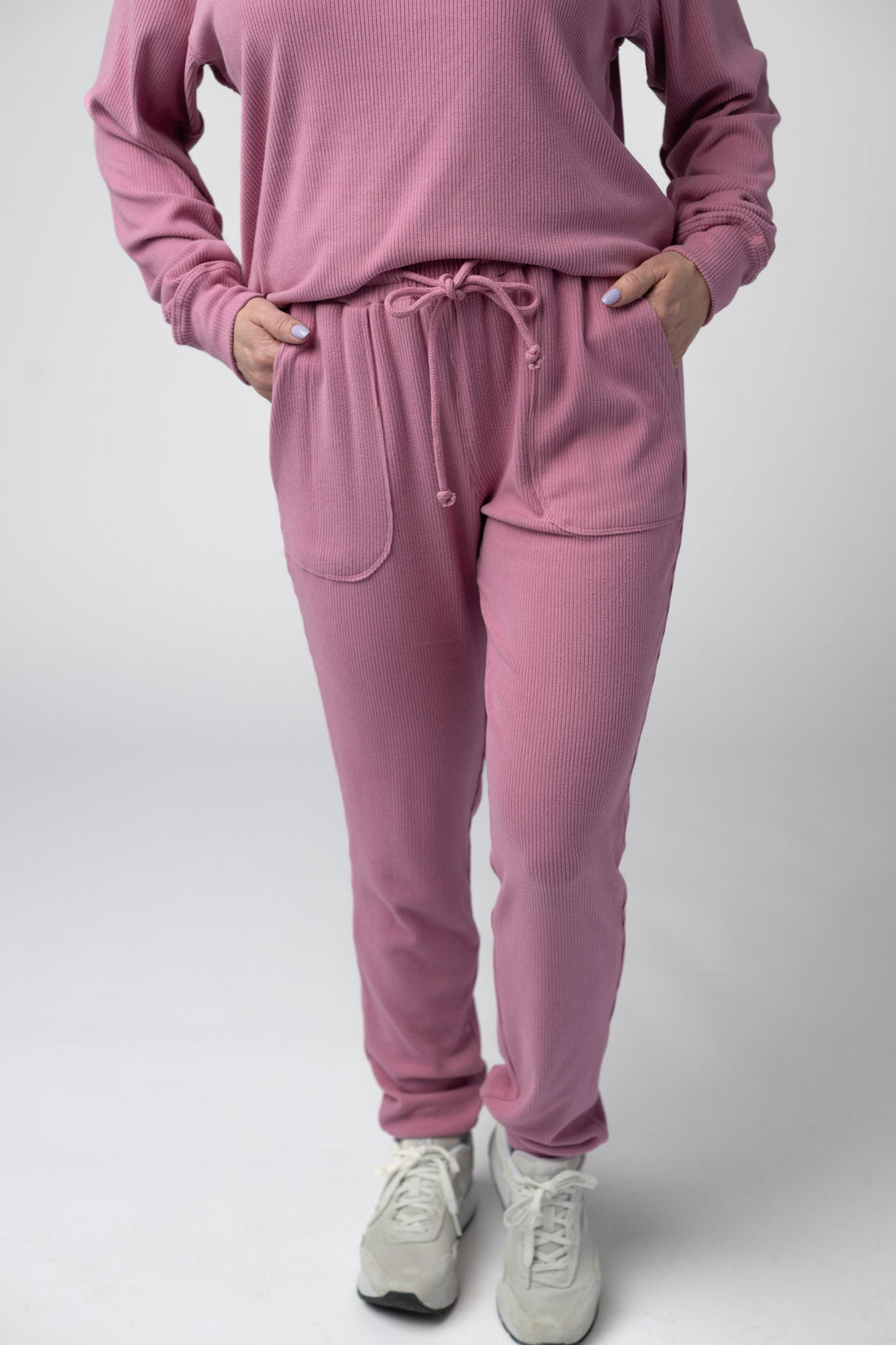 IN STOCK Corrine Joggers - Rose