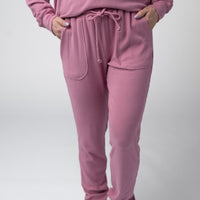 IN STOCK Corrine Joggers - Rose