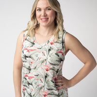 IN STOCK Noelle Tank - Flamingos