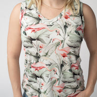 IN STOCK Noelle Tank - Flamingos