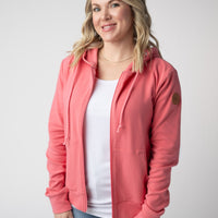 IN STOCK Fullzip Hoodie - Sunkissed Coral