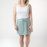 IN STOCK Serena Luxe Skort - Ocean Blue
