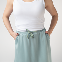 IN STOCK Serena Luxe Skort - Ocean Blue