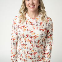 IN STOCK Blair Long Sleeve Top - Autumn Watercolor