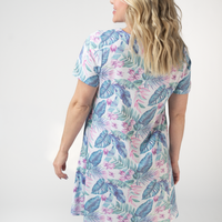 IN STOCK Alicia Dress - Tropical Leaf