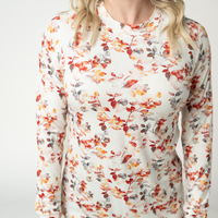 IN STOCK Blair Long Sleeve Top - Autumn Watercolor