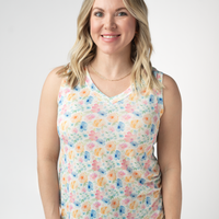 IN STOCK Noelle Tank - Petal Gardens