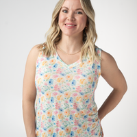IN STOCK Noelle Tank - Petal Gardens