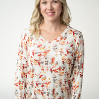 IN STOCK Larissa Long Sleeve - Autumn Watercolor