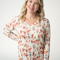 IN STOCK Larissa Long Sleeve - Autumn Watercolor