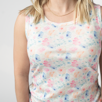 IN STOCK Ava Tank - Petal Gardens