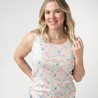 IN STOCK Ava Tank - Petal Gardens