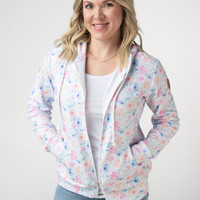 IN STOCK Fullzip Hoodie - Petal Gardens