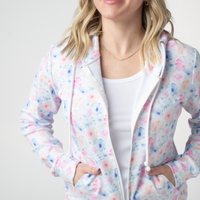 IN STOCK Fullzip Hoodie - Petal Gardens