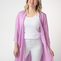 IN STOCK Ellie Cover-Up Kimono - Lilac