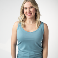 IN STOCK Kennedy Tank - Dusty Blue