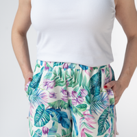 IN STOCK Dolphin Shorts - Tropical Leaf