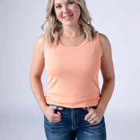 IN STOCK Ava Tank - Melon FINAL SALE